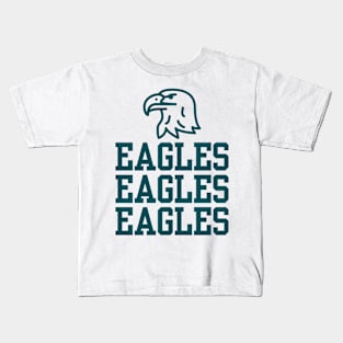 Eagles Eagles Eagles Kids T-Shirt